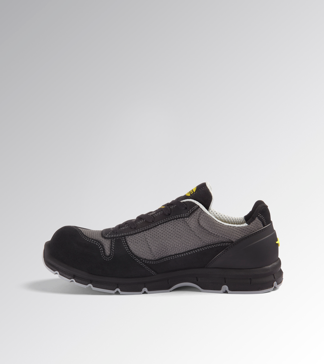 Diadora Run Text Low Metallfrei Sicherheitsschuhe S1P ESD Schwarz/Anthrazit 701.179897