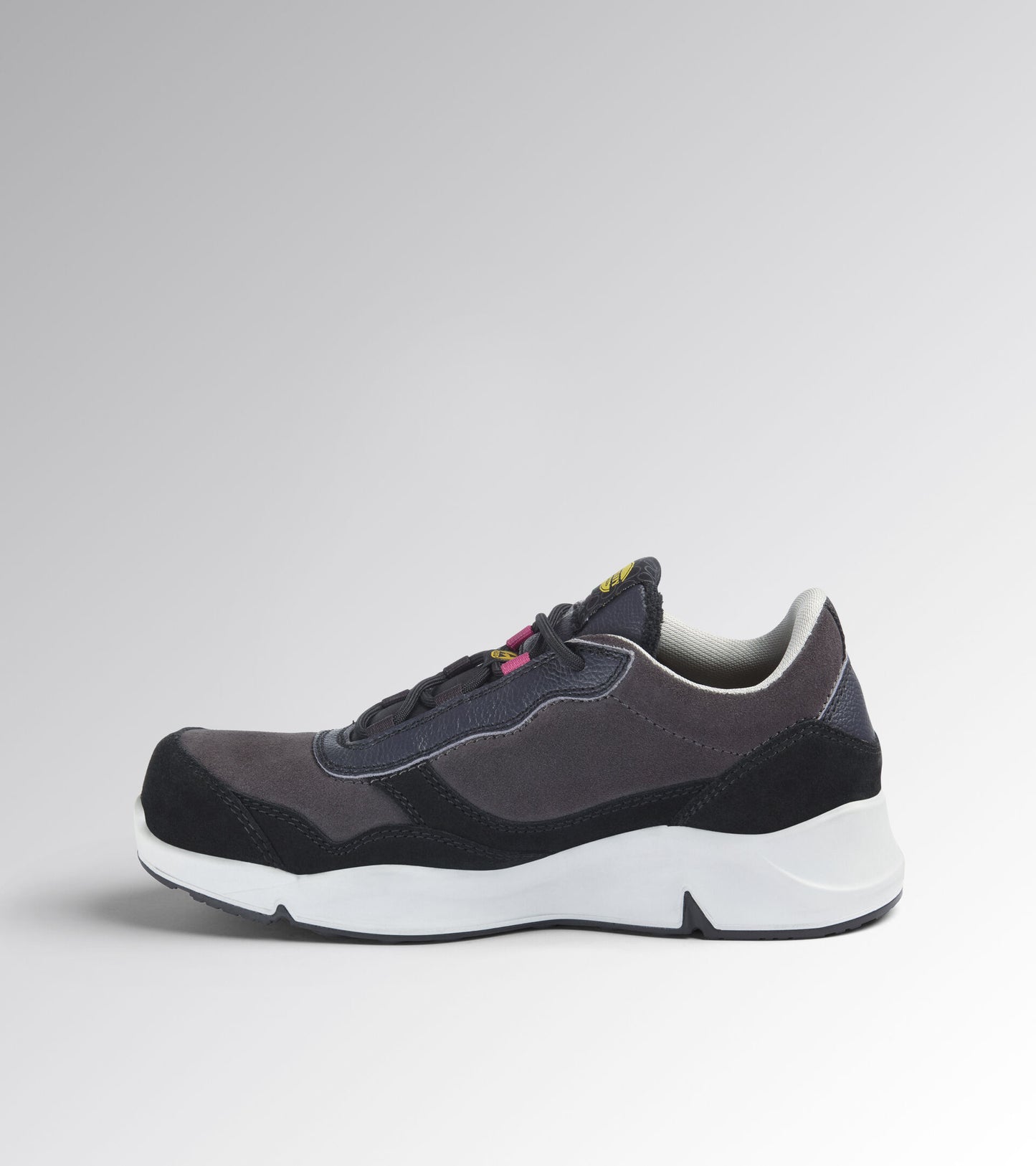 Diadora Athena Low Arbeitsschuhe S3L FO SR ESD Grau/Rosa 701.179902