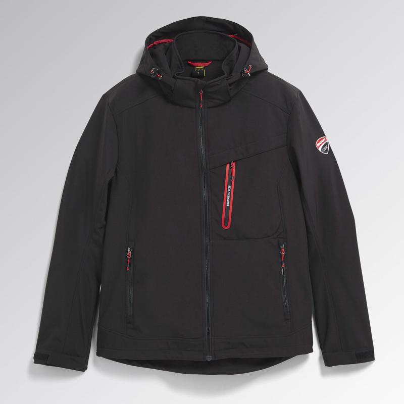 Diadora Ducati Softshell Jacke Herren Schwarz 702.180073