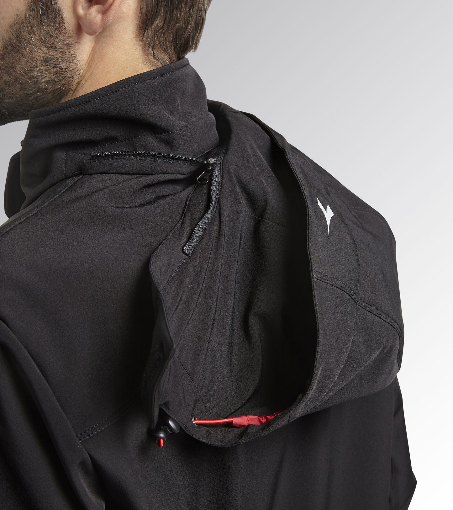 Diadora Ducati Softshell Jacke Herren Schwarz 702.180073