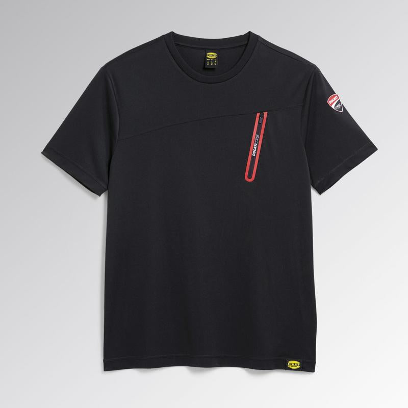 Diadora Ducati T-Shirt Plus Herren Schwarz 702.180076