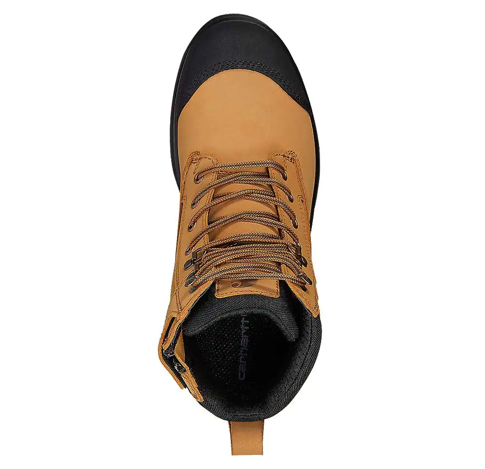 Carhartt Detroit Rugged Flex S3 6 Inch Zip Safety Boot Arbeitsstiefel Wheat 702923