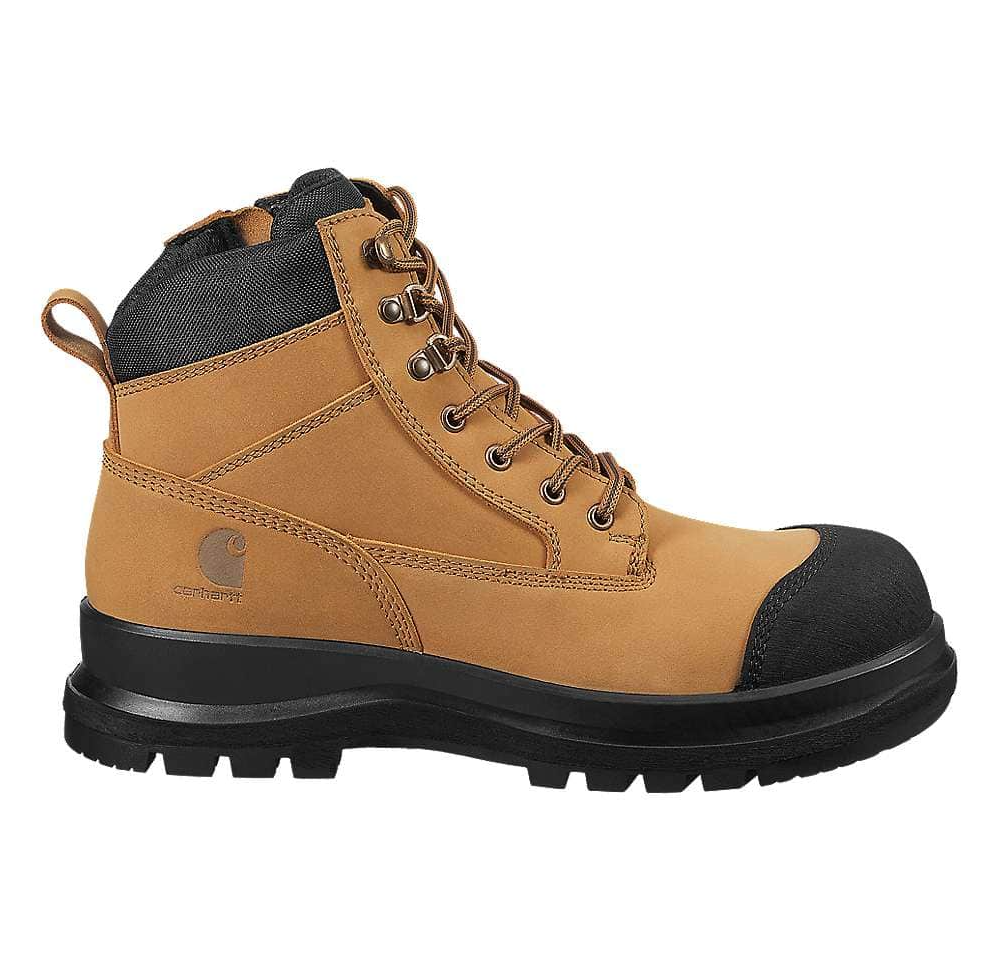 Carhartt Detroit Rugged Flex S3 6 Inch Zip Safety Boot Arbeitsstiefel Wheat 702923