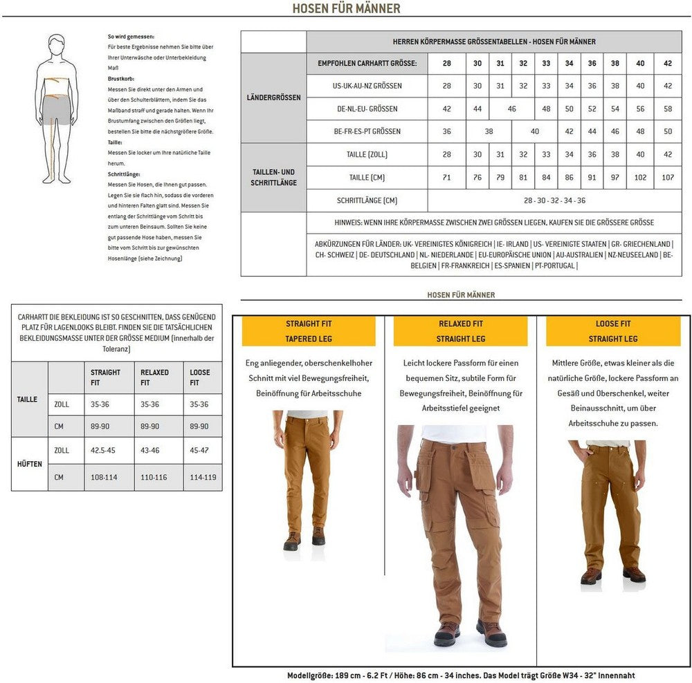 Carhartt Rugged Flex Ripstop Cargo Pant Cargohose 105461