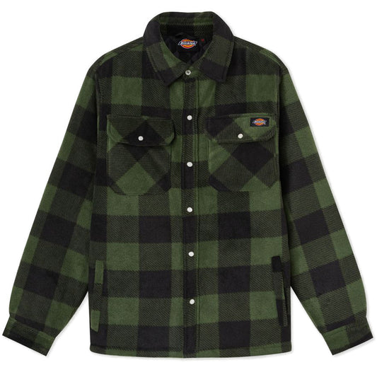 Dickies Thermohemd Portland Holzfällerhemd mit Steppfutter Grün SH5000