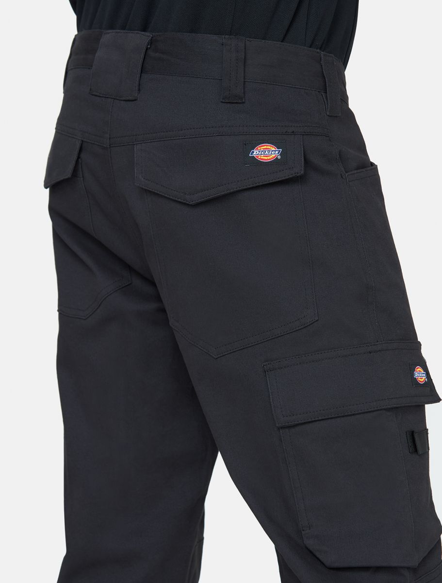 Dickies Flex Lead In Hose Arbeitshose Stretch Schwarz