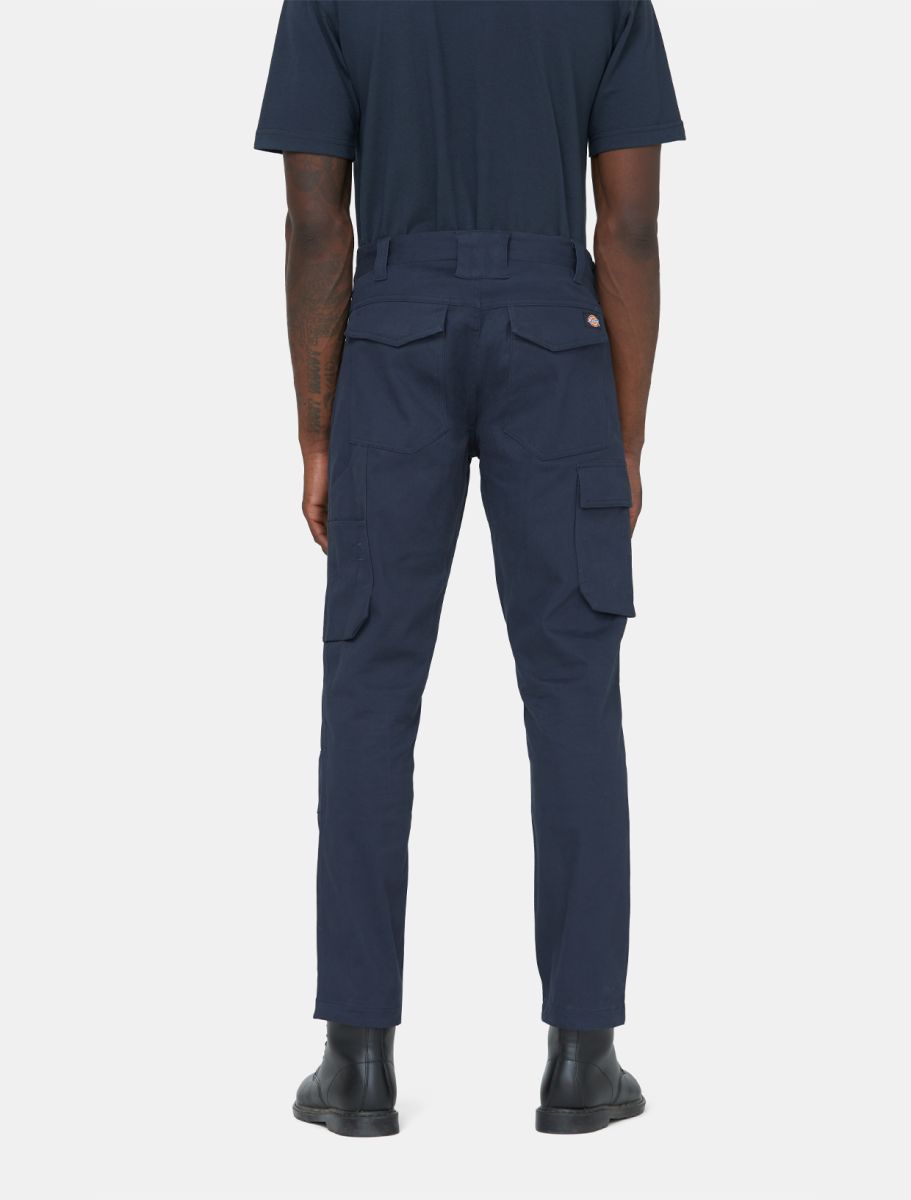 Dickies Flex Lead In Hose Arbeitshose Stretch Navy Blau