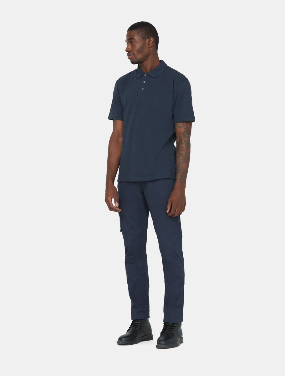 Dickies Flex Lead In Hose Arbeitshose Stretch Navy Blau