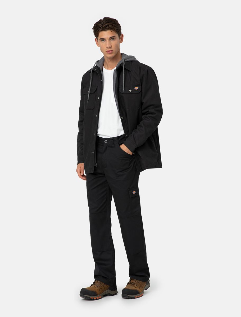 Dickies Duck Hemdjacke mit Kapuze Schwarz