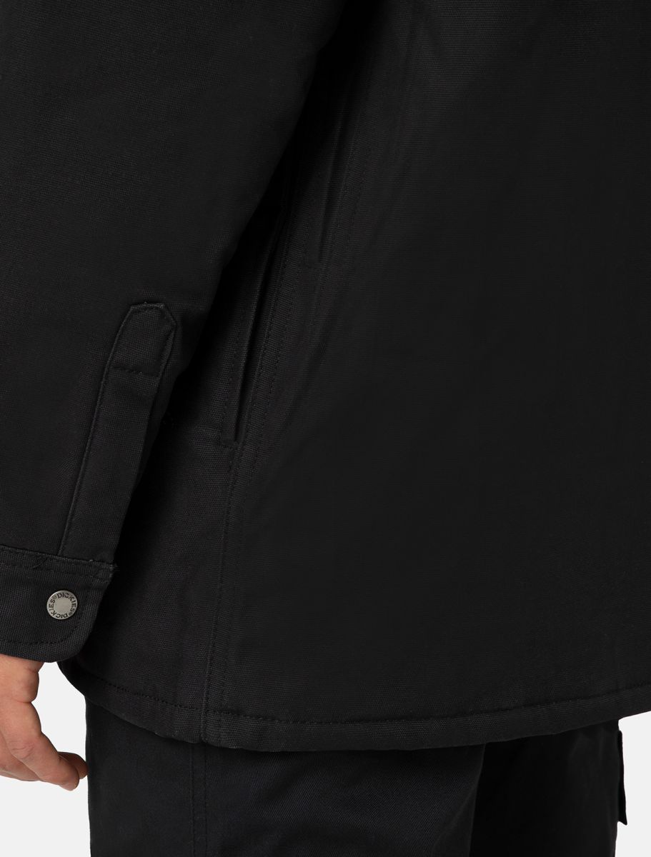 Dickies Duck Hemdjacke mit Kapuze Schwarz