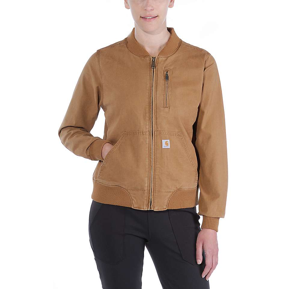 Carhartt Damen Crawford Canvas Jacket Bomberjacke 102524