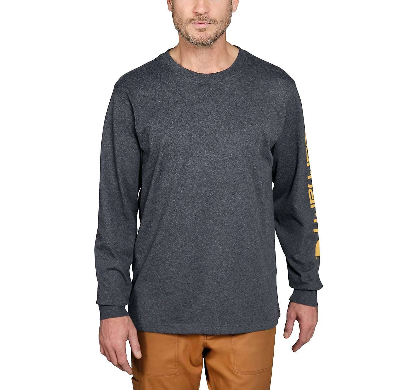 Carhartt EK231 Signature Sleeve Logo Longsleeve T-Shirt