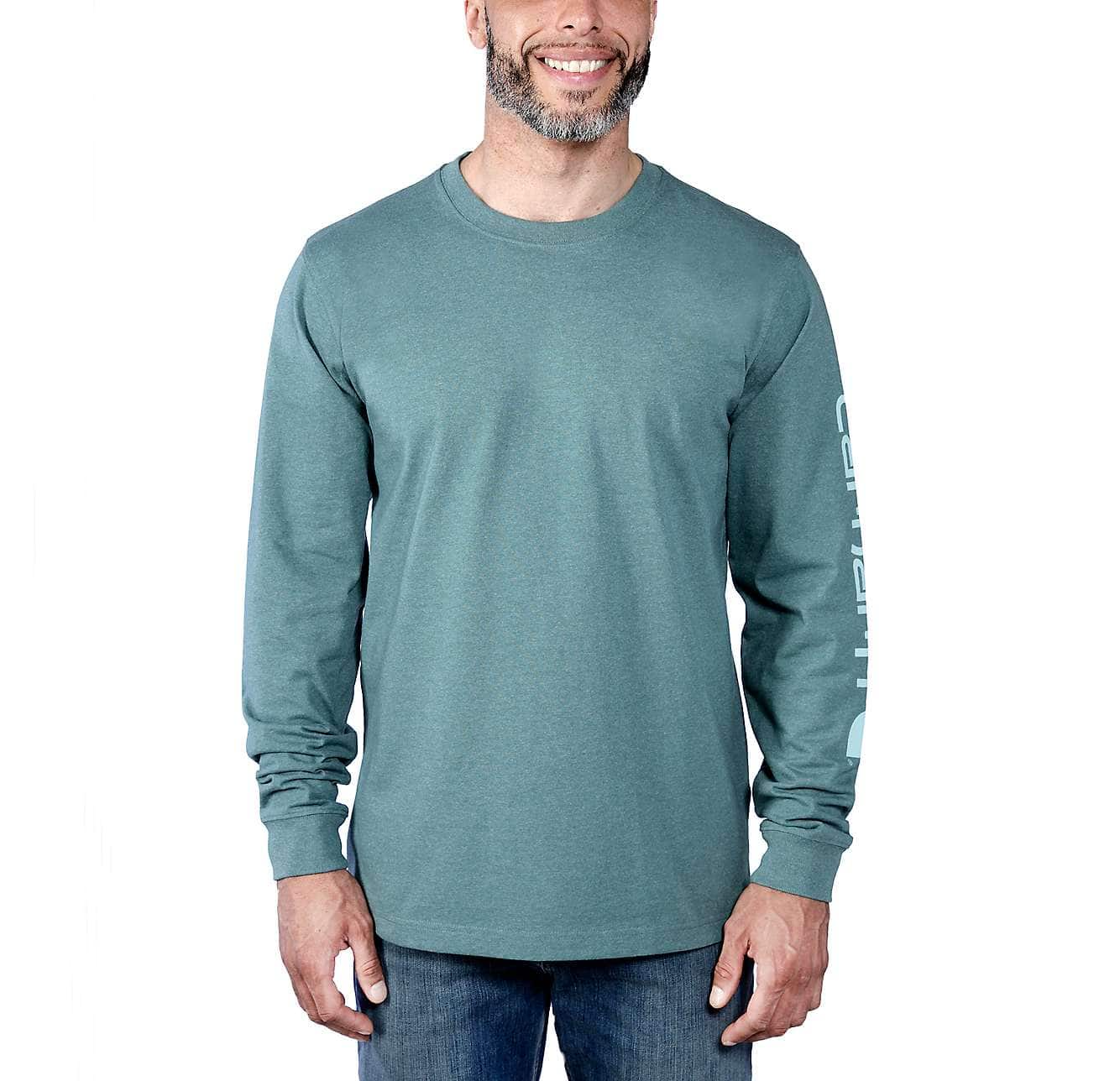 Carhartt EK231 Signature Sleeve Logo Longsleeve T-Shirt