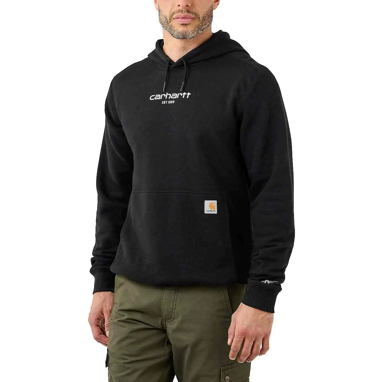 Carhartt Herren Force Lightweight Logo Graphic Sweatshirt Hoodie 105569