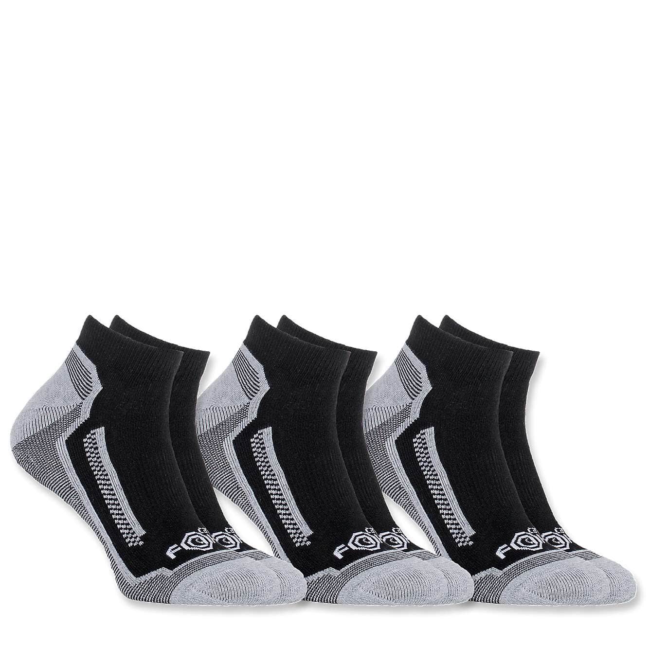 Carhartt Force Performane Low Cut Socks (3 Paar) Schwarz A328