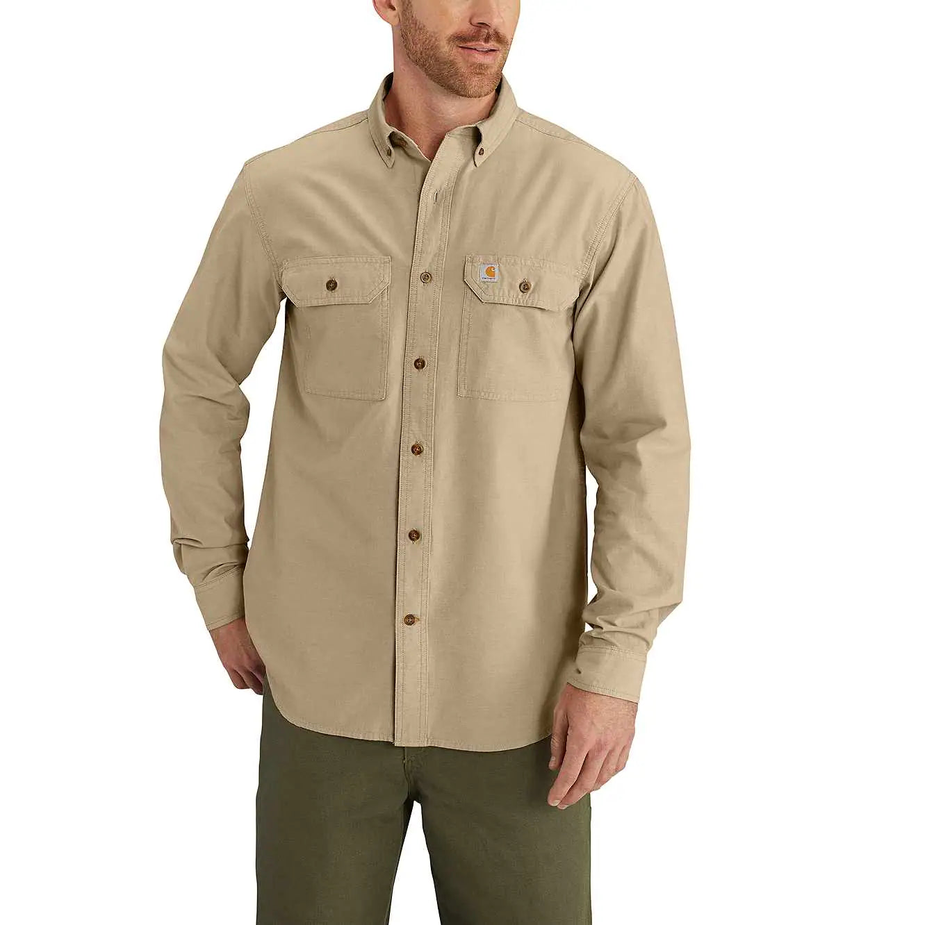 Carhartt Midweight Chambray Herren Langarmhemd 104368