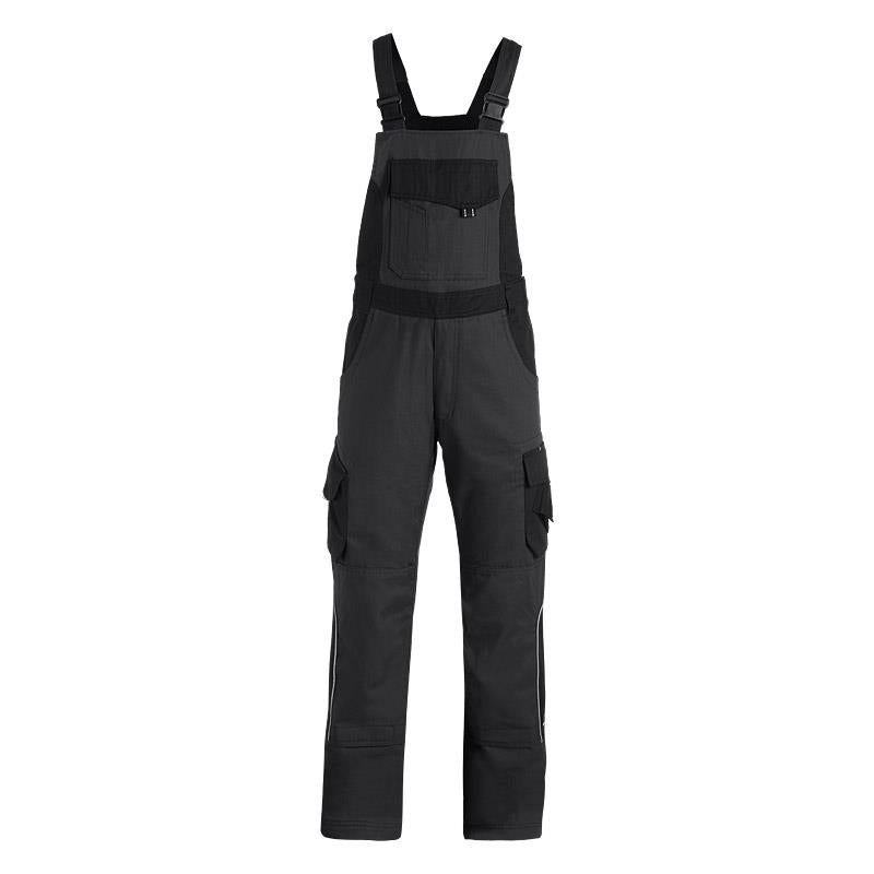 FHB Eckhard Latzhose Arbeitshose Twill Anthrazit/Schwarz 130630