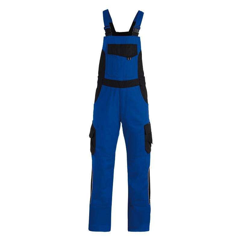 FHB Eckhard Latzhose Arbeitshose Twill Royal/Schwarz 130630