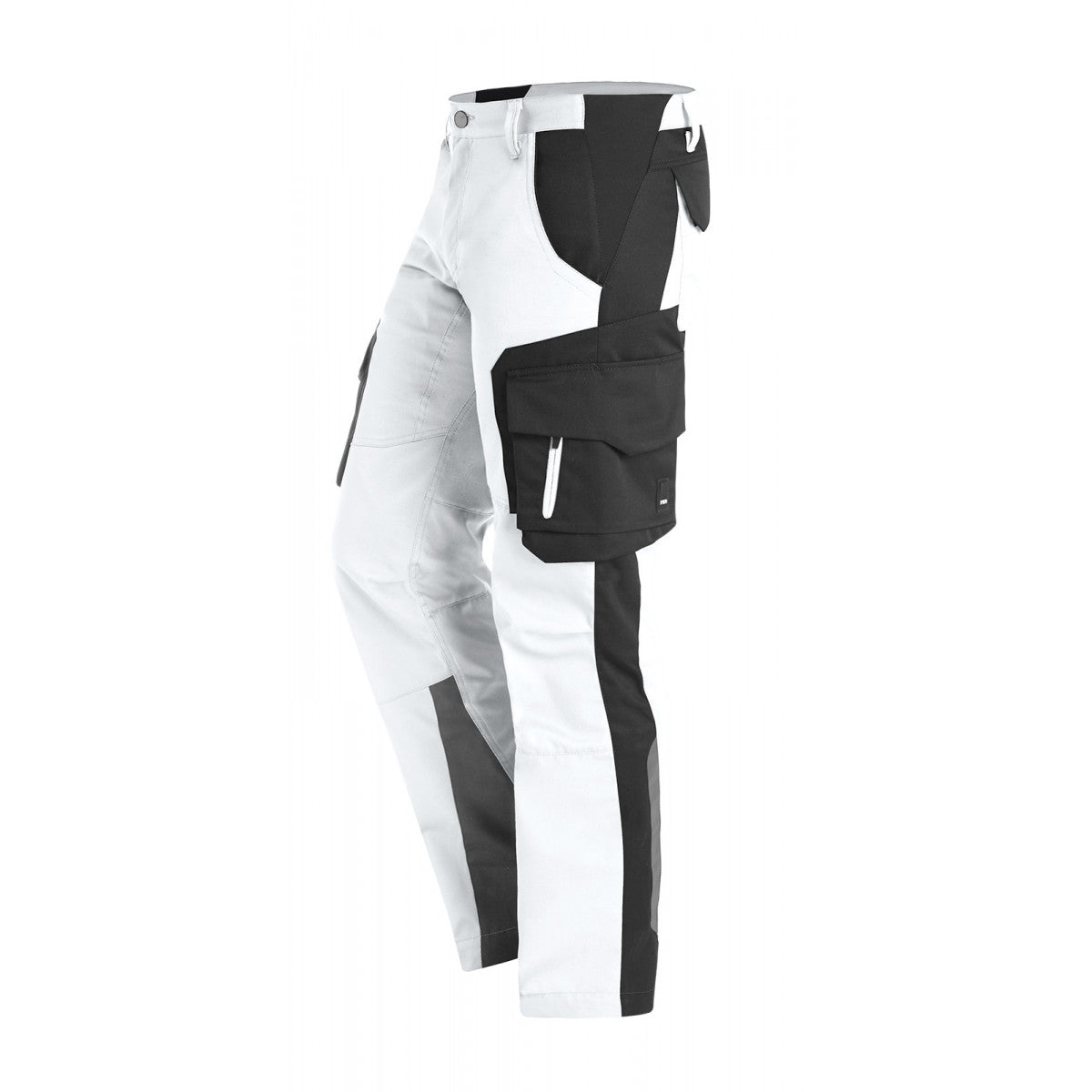 FHB Fabian Arbeitshose Bundhose Weiß/Anthrazit 125300
