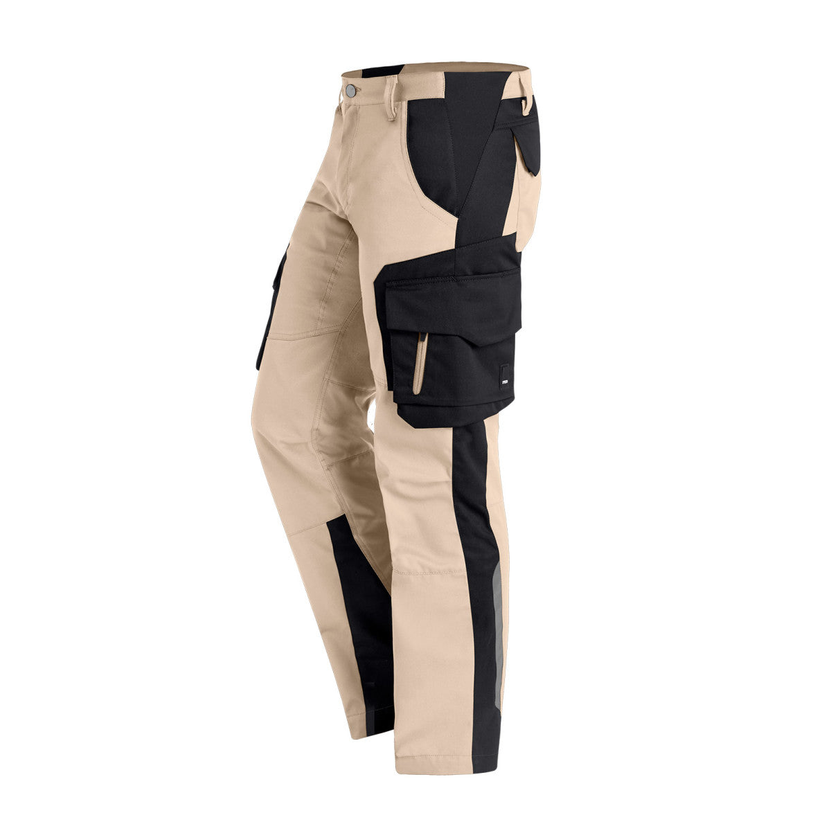 FHB Fabian Arbeitshose Bundhose Beige/Schwarz 125300