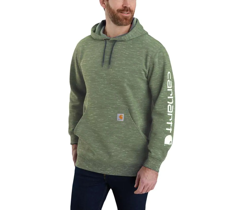 Carhartt Hoodie Herren Logo Sleeve Graphic Sweatshirt K288