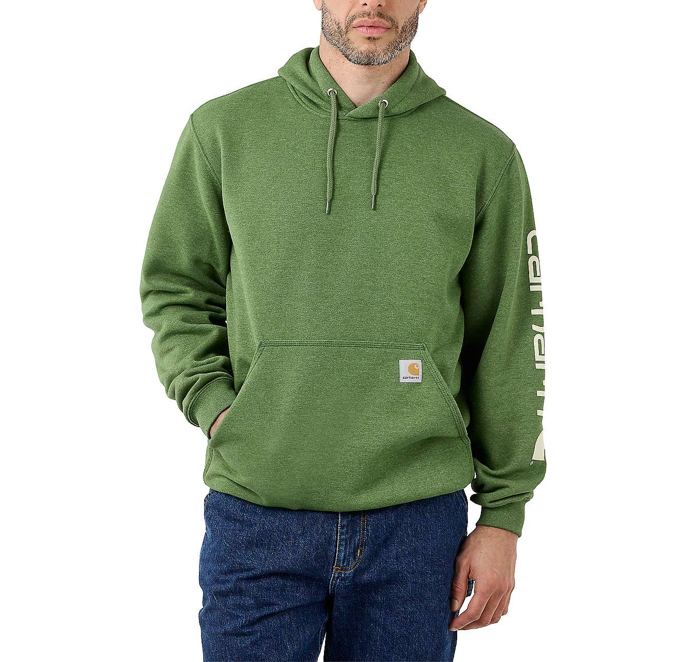 Carhartt Hoodie Herren Logo Sleeve Graphic Sweatshirt K288