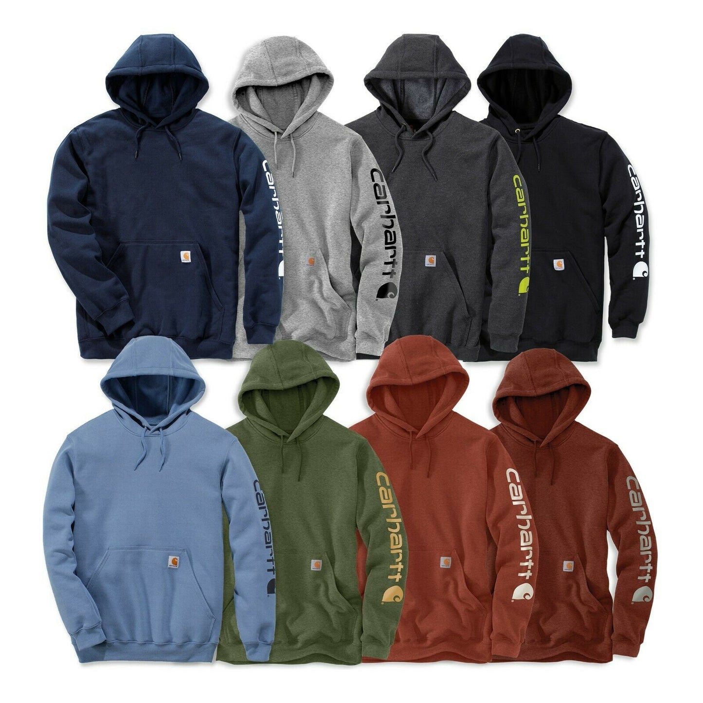 Carhartt Hoodie Herren Logo Sleeve Graphic Sweatshirt K288