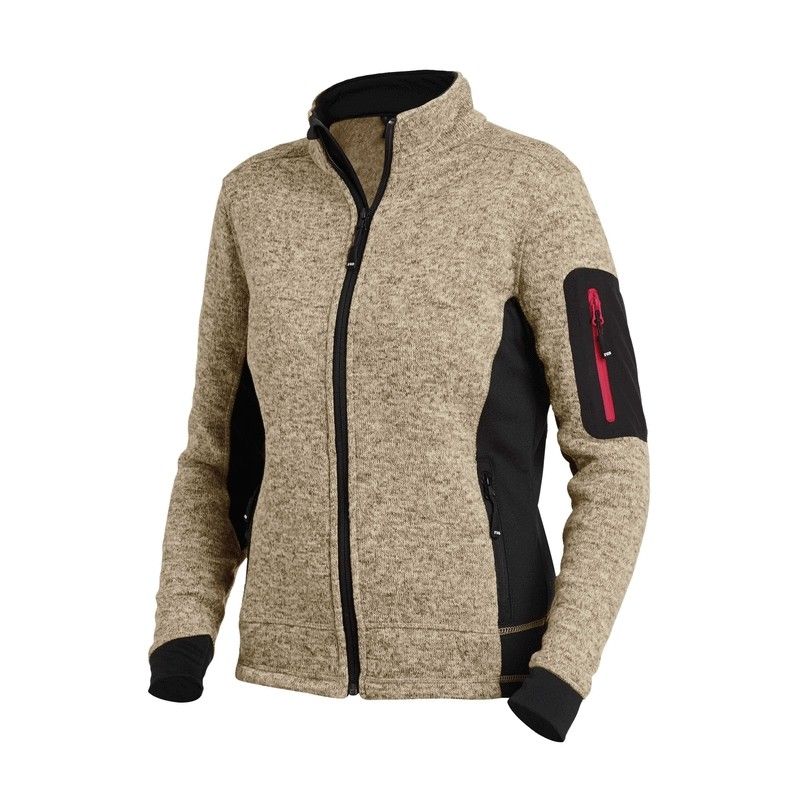 FHB Marieke Strick-Fleece-Jacke für Damen 79596