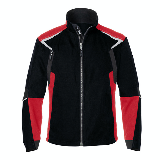 Kübler Bodyforce Arbeitsjacke Schwarz/Mittelrot 1125