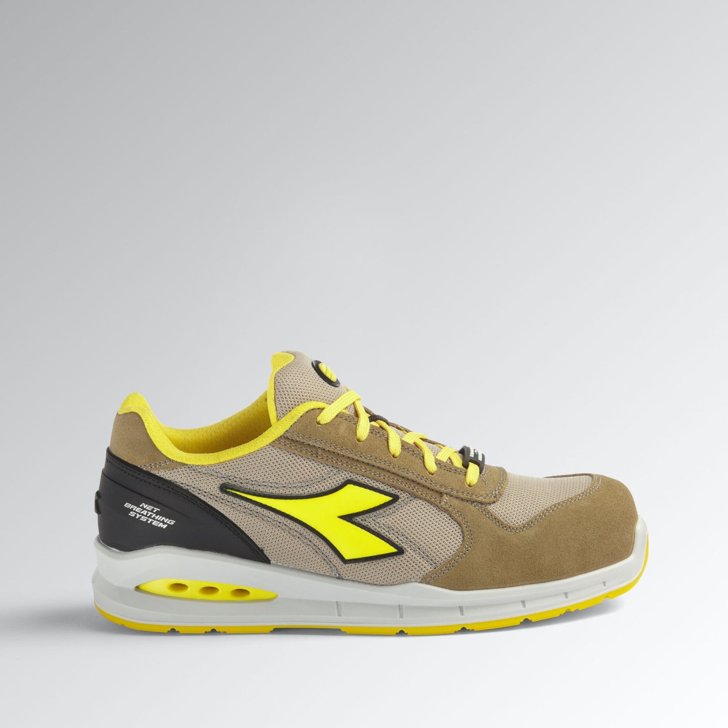 Diadora Run Net Airbox Low Arbeitsschuhe S1P SRC Braun 701.176217