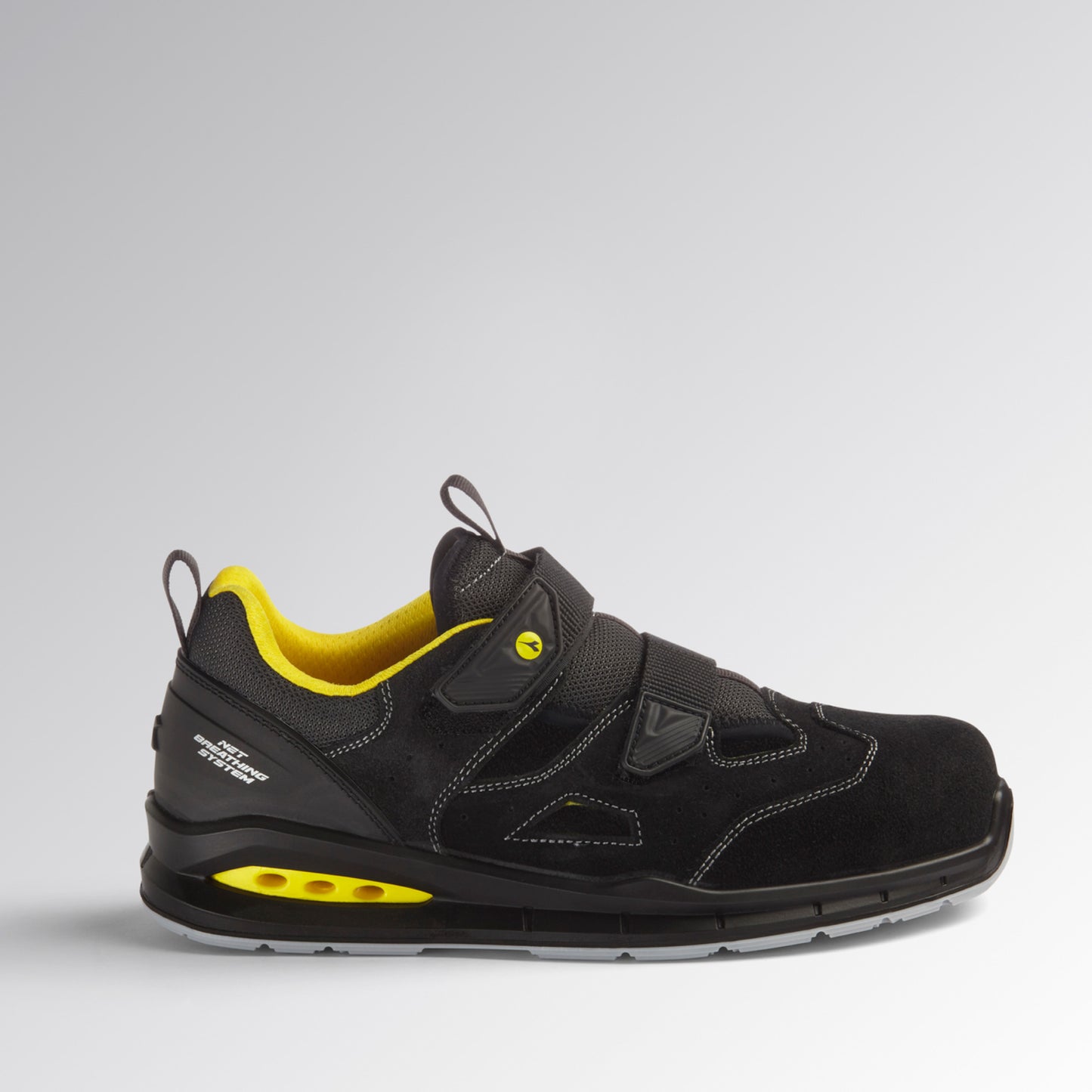 Diadora Run Net Airbox Sandale Arbeitsschuhe S1P SRC Schwarz 701.176210