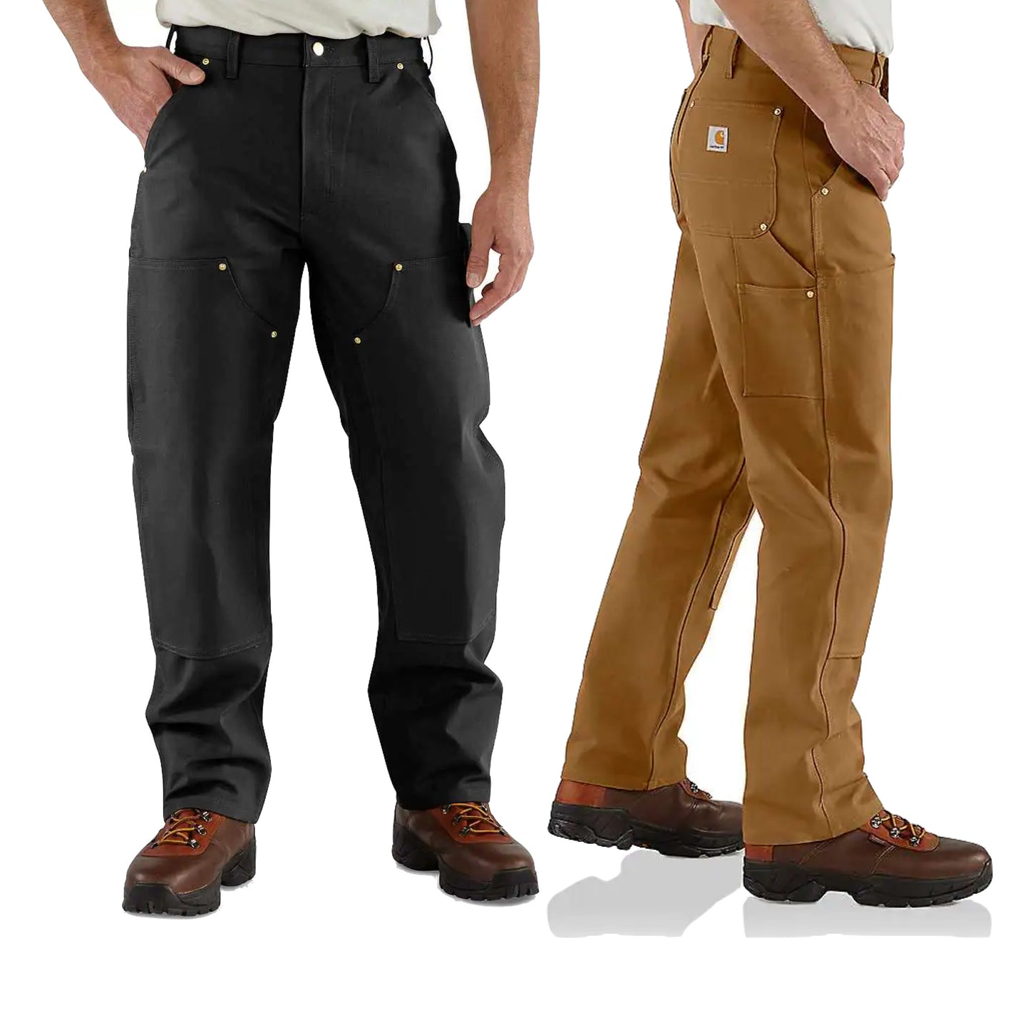 Carhartt Firm Duck Double Front Utility Work Pant B01