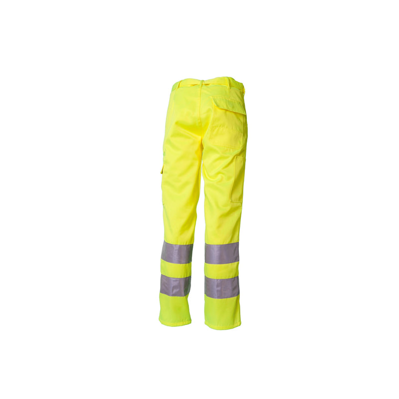 Planam Warnschutz Bundhose Uni Gelb 2012