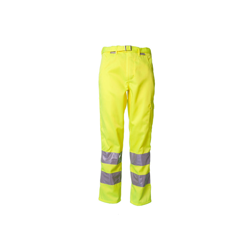 Planam Warnschutz Bundhose Uni Gelb 2012