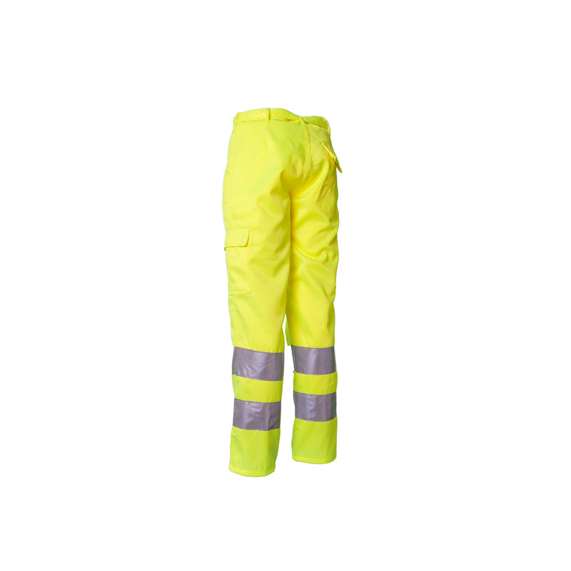 Planam Warnschutz Bundhose Uni Gelb 2012