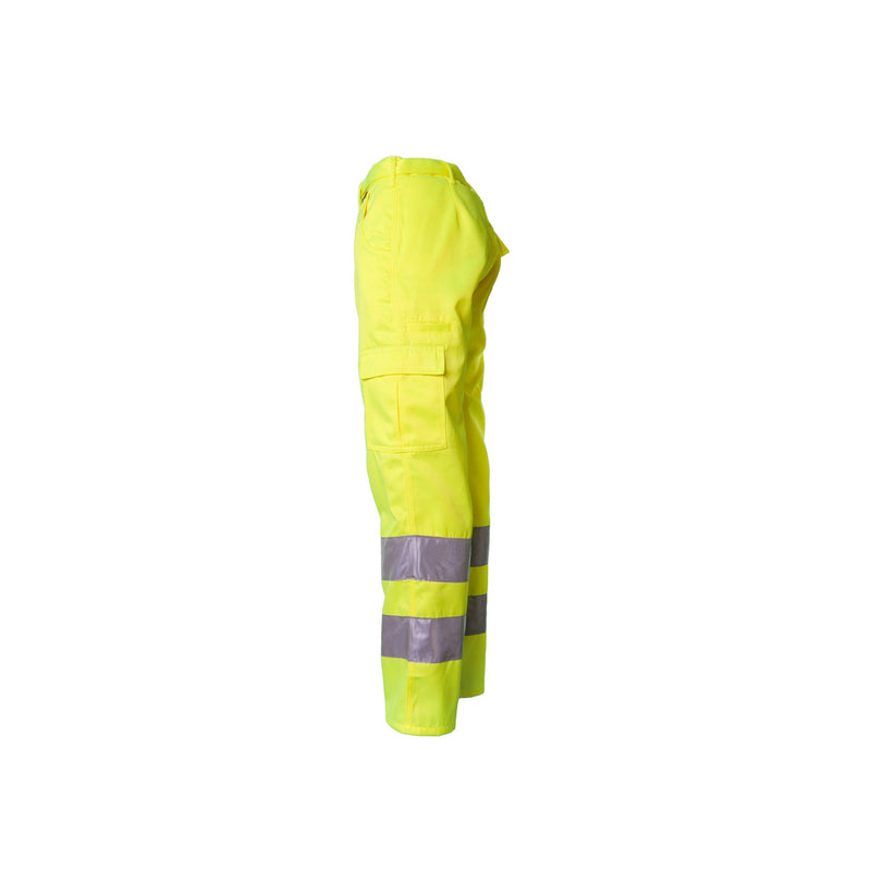 Planam Warnschutz Bundhose Uni Gelb 2012