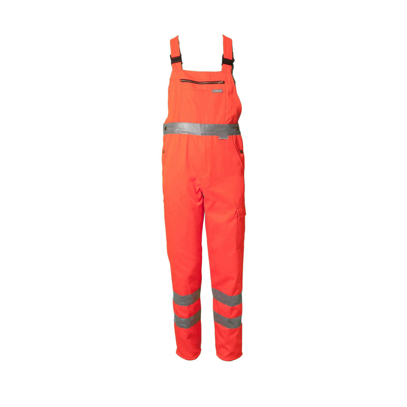 Planam Warnschutz Latzhose Uni Orange 2021