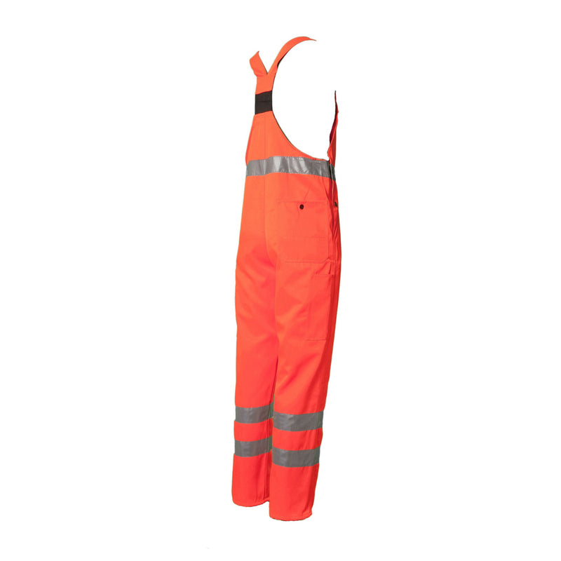Planam Warnschutz Latzhose Uni Orange 2021