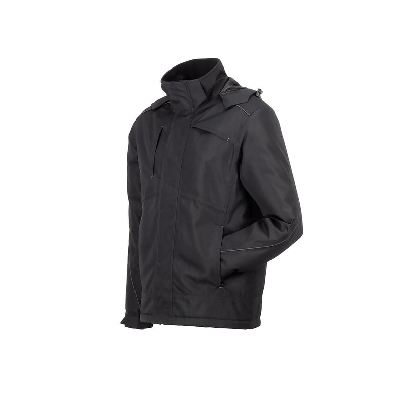 Planam Norit Herren Winterjacke Schwarz/Schwarz 6430