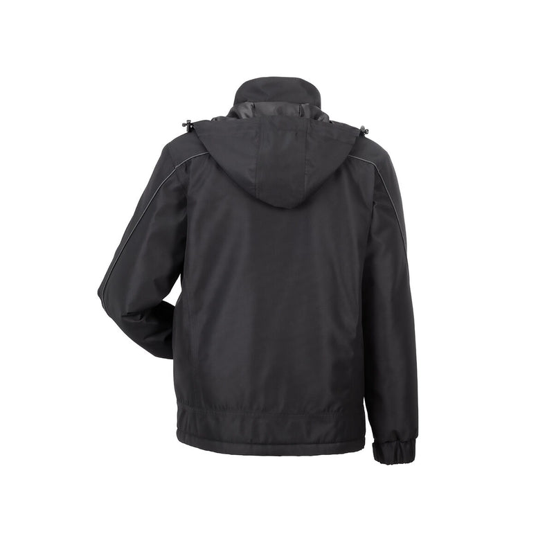 Planam Norit Herren Winterjacke Schwarz/Schwarz 6430