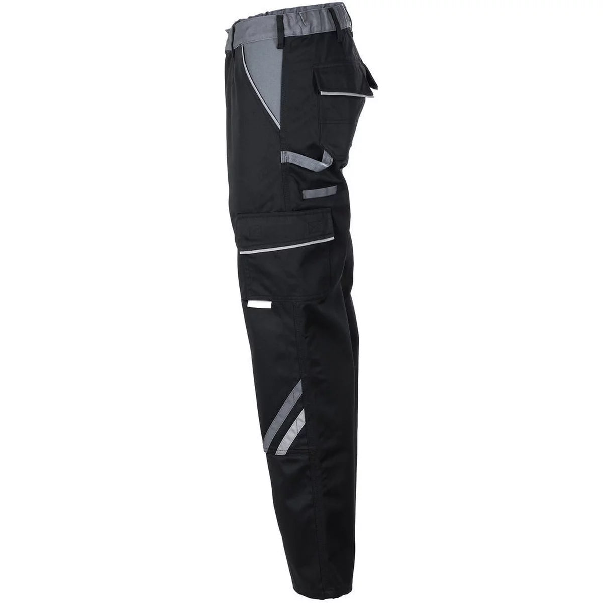 Planam Highline Herren Bundhose schwarz/schiefer/zink 2711