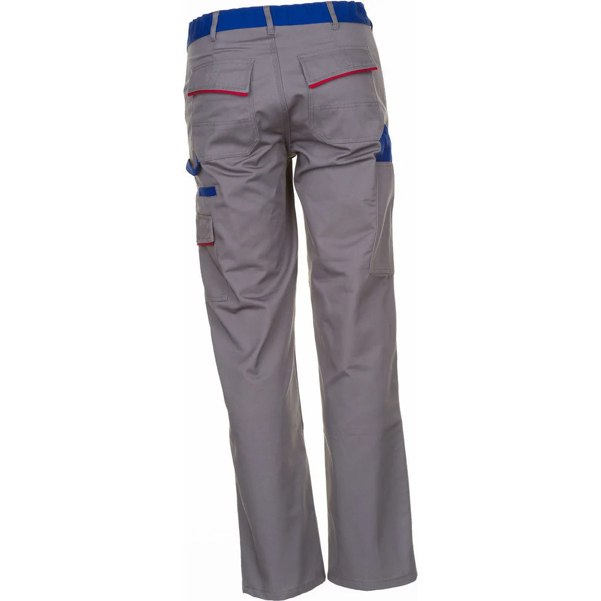 Planam Highline Herren Bundhose zink/kornblau/rot 2323
