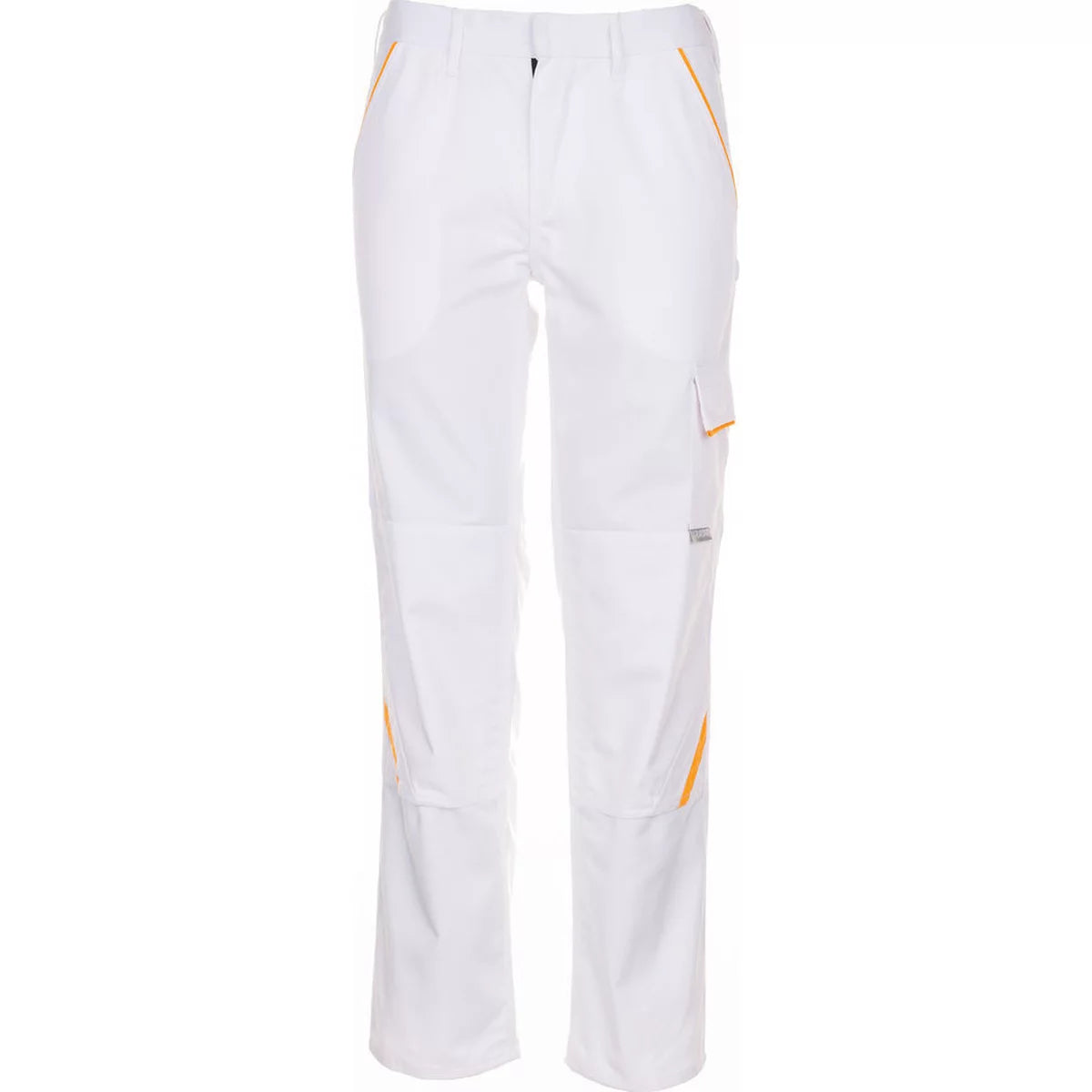 Planam Highline Herren Bundhose reinweiß/reinweiß/gelb 2327