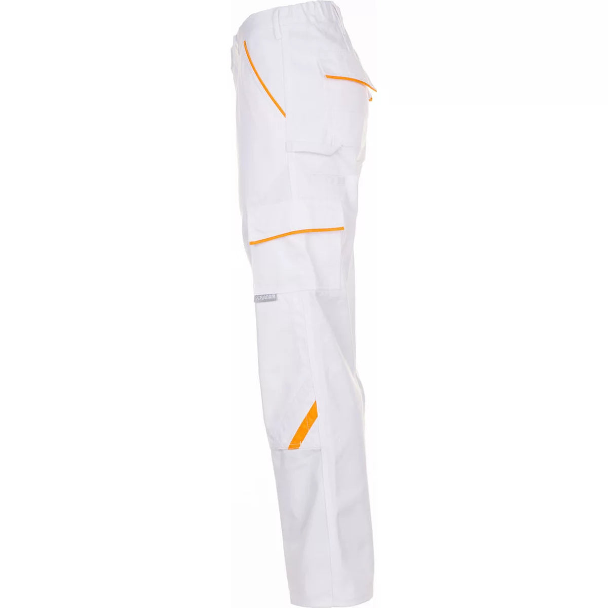 Planam Highline Herren Bundhose reinweiß/reinweiß/gelb 2327