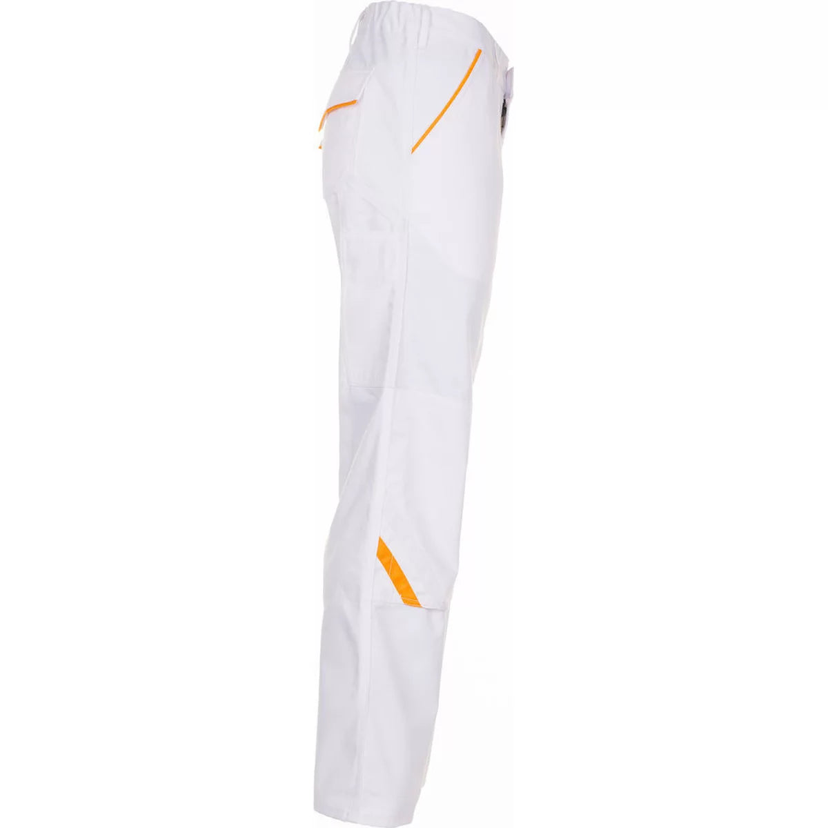 Planam Highline Herren Bundhose reinweiß/reinweiß/gelb 2327