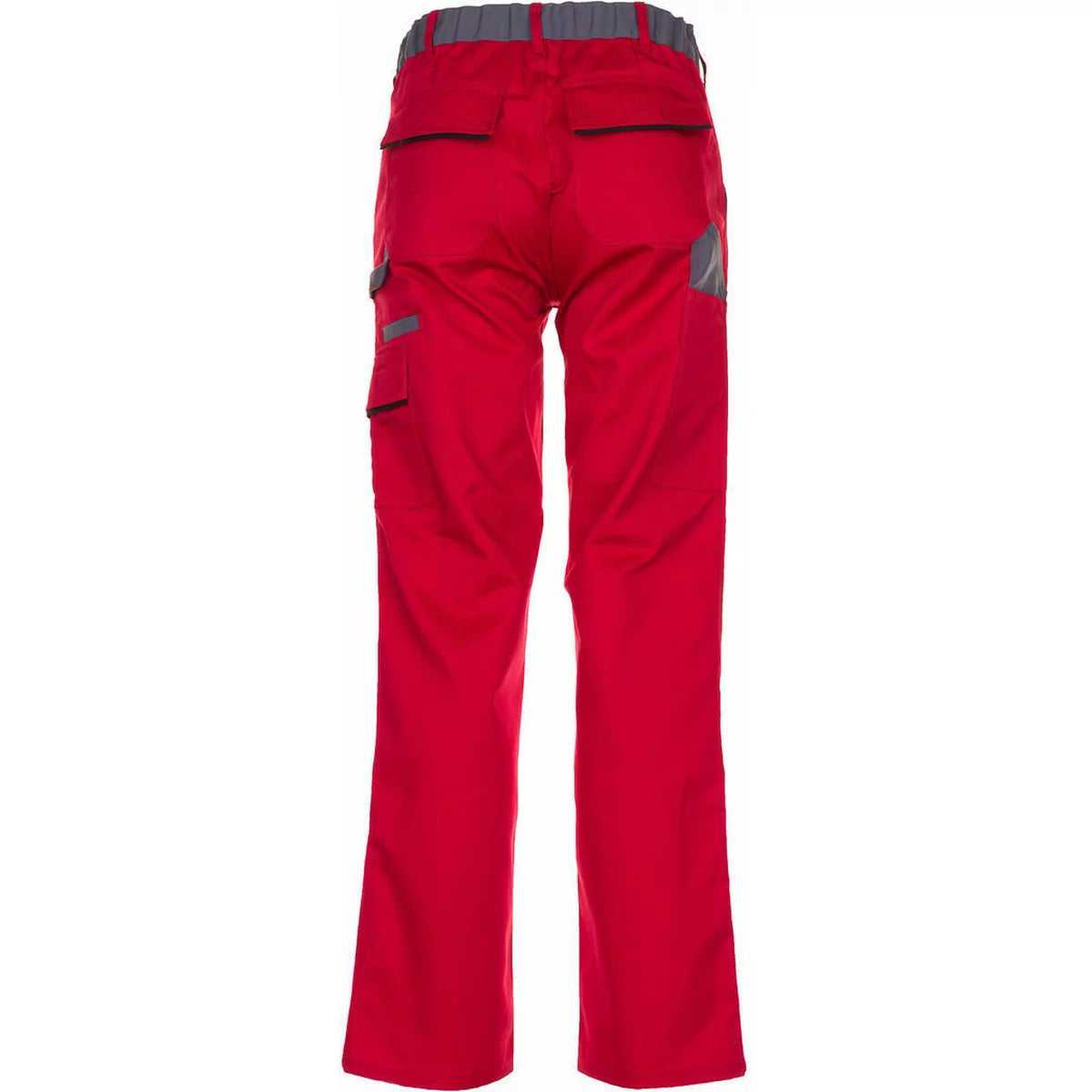 Planam Highline Herren Bundhose rot/schiefer/schwarz 2326