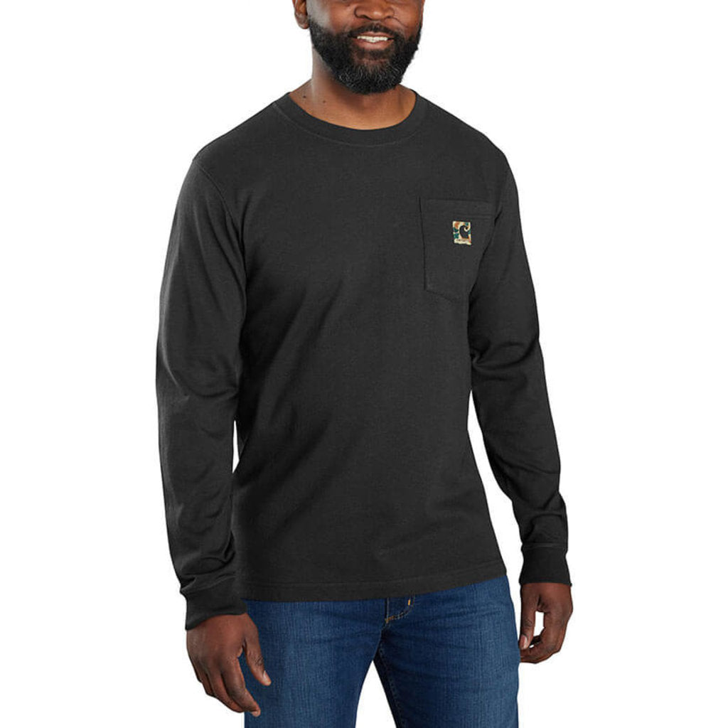 Carhartt Pocket Camo C Graphic Longsleeve T-Shirt Schwarz 105583 –  arbeitskleidung-store