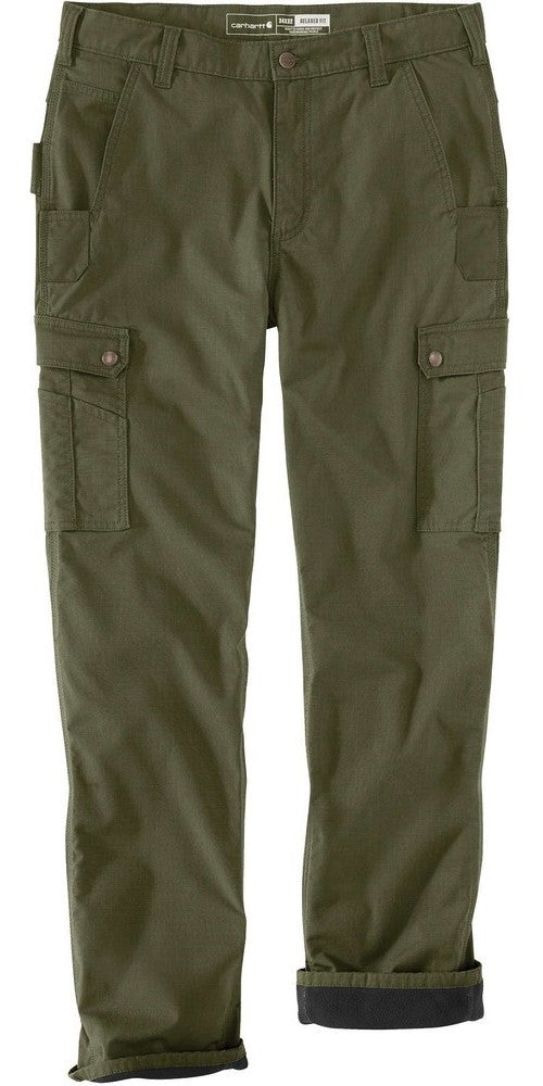 Carhartt Ripstop Cargo Fleece Lined Pant Cargohose gefüttert 105491