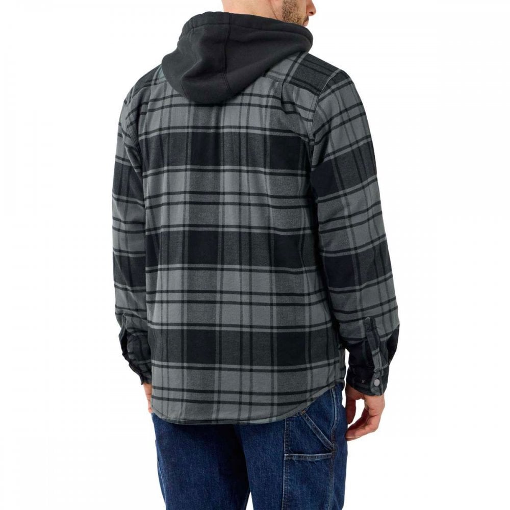 Carhartt Flannel Hemdjacke mit Kapuze gefüttert 105621
