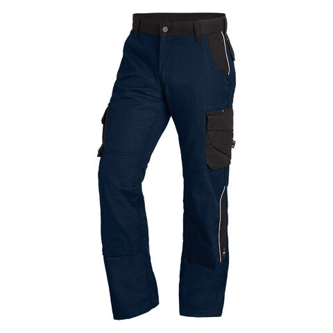 FHB Bruno Arbeitshose Bundhose Twill Marine/Schwarz 130430